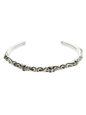 Chrome Hearts Bangle Sbt Band Silver Bracelet